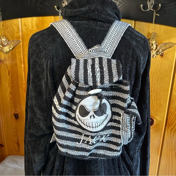 Nightmare Before Christmas Backpack Disney Jack Skellington RARE - Picture 1 of 8